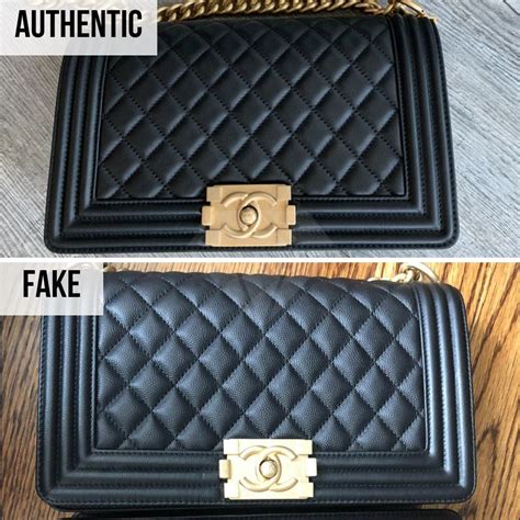 chanel boy bag original vs fake|authentic chanel bag.